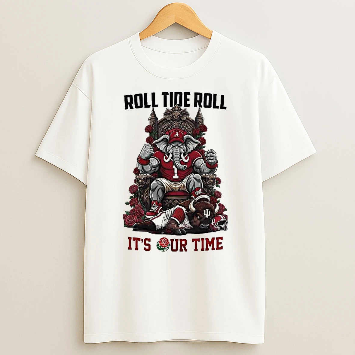 Vflippa Legendusashirt 20251223_094423 85_alabama Crimson Tide Mascot Its Our Time Ncaa Rose Bowl 2026 T Shirt