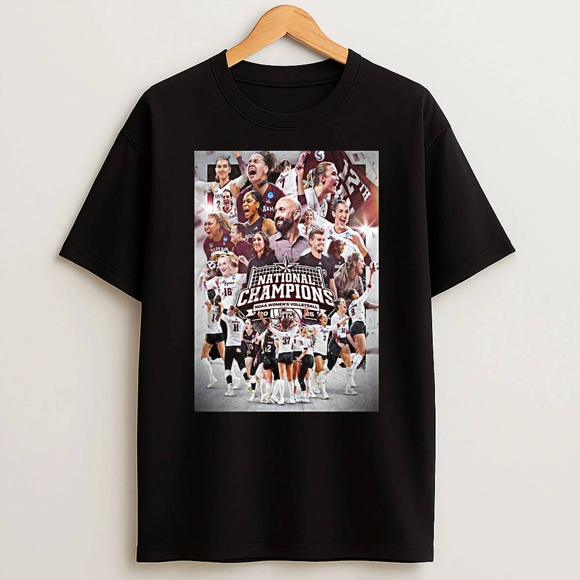 Vflippa Legendusashirt 20251223_094423 85_celebrates Texas Am Champions Ncaa Womens Volleyball 2025 National Championship T Shirt