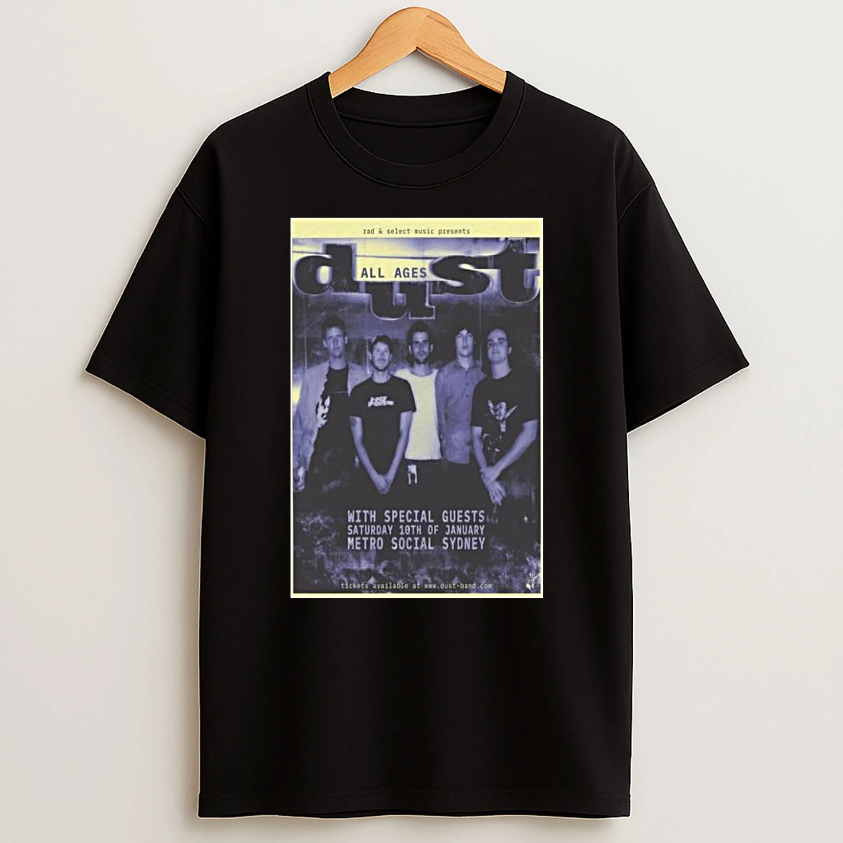 Vflippa Legendusashirt 20251223_094423 85_dust Metro Social Sydney January 10 2026 Concert T Shirt