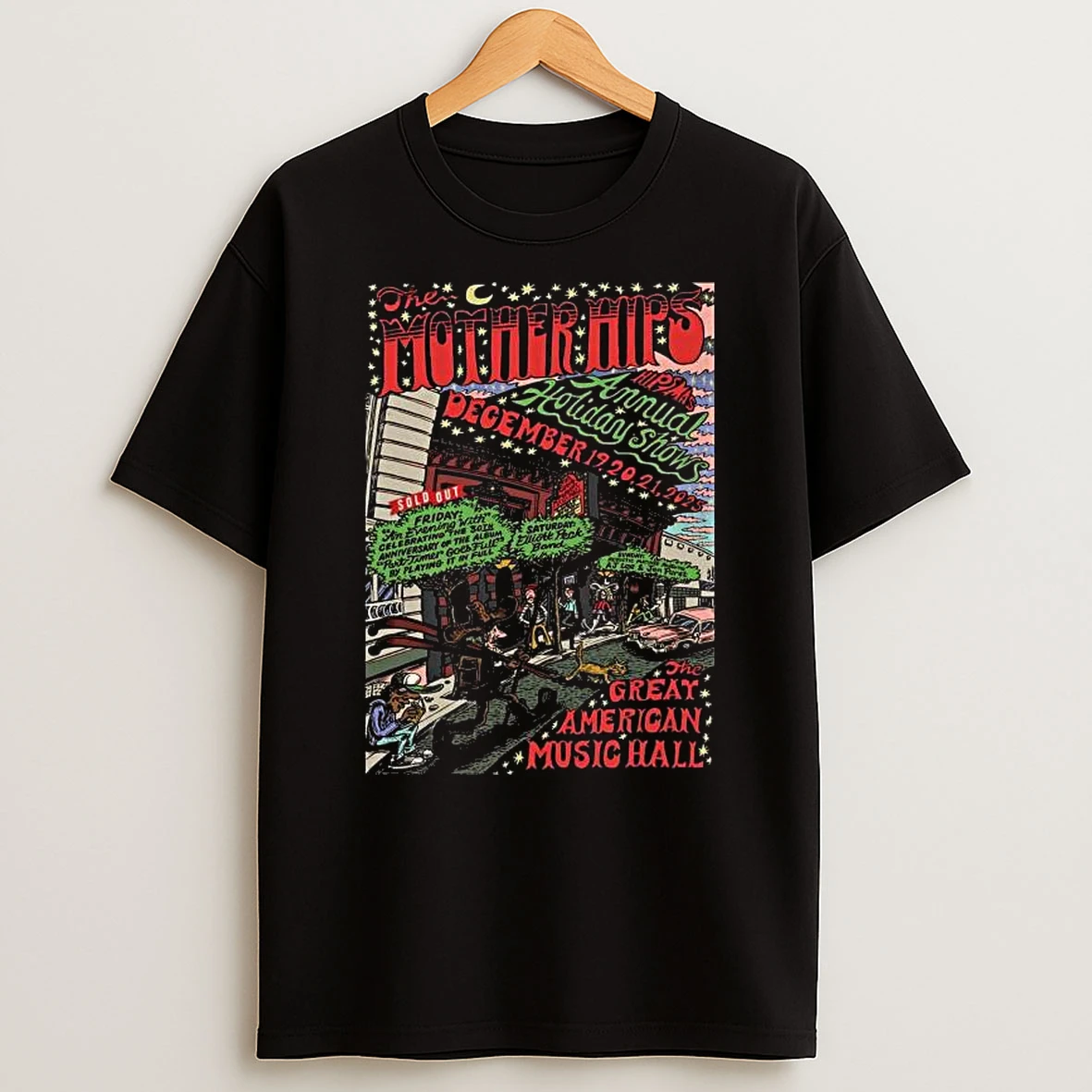 Vflippa Legendusashirt 20251223_094423 85_the Mother Hips December 19 21 2025 Great American Music Hall In San Francisco Ca T Shirt