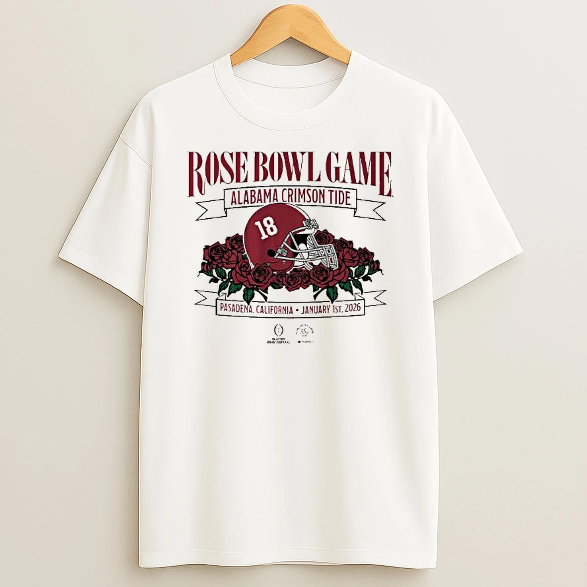 Vflippa Legendusashirt 20251223_112454 14_alabama Crimson Tide Football Rose Bowl Game Pasadena California January 1st 2026 T Shirt