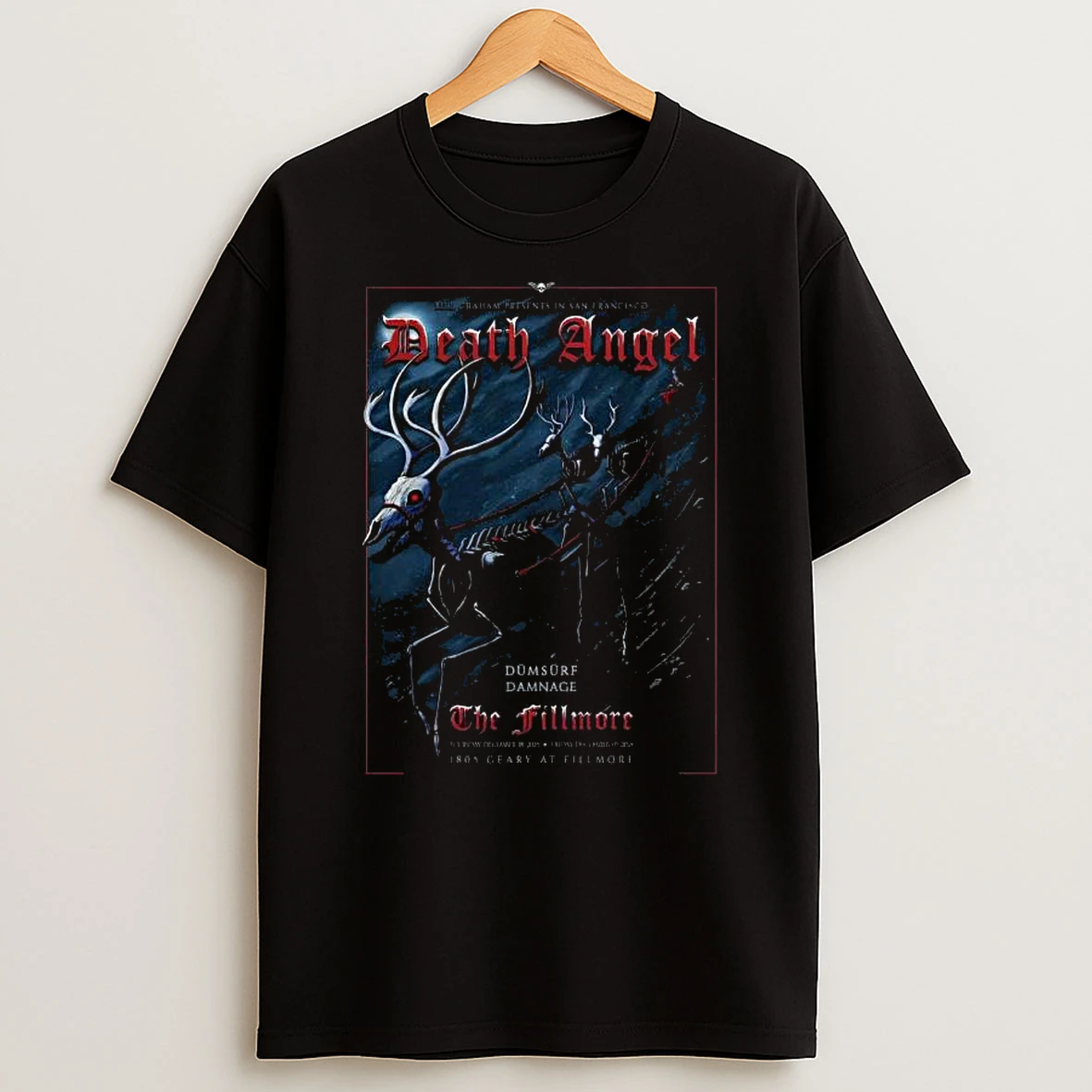 Vflippa Legendusashirt 20251223_115613 41_death Angel December 18 2025 The Fillmore In San Francisco Ca T Shirt