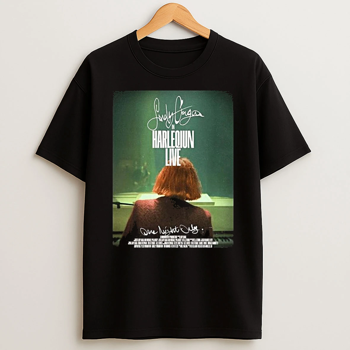 Vflippa Legendusashirt 20251223_115613 41_lady Gaga In Harlequin Live One Night Only On Christmas Eve 2025 T Shirt