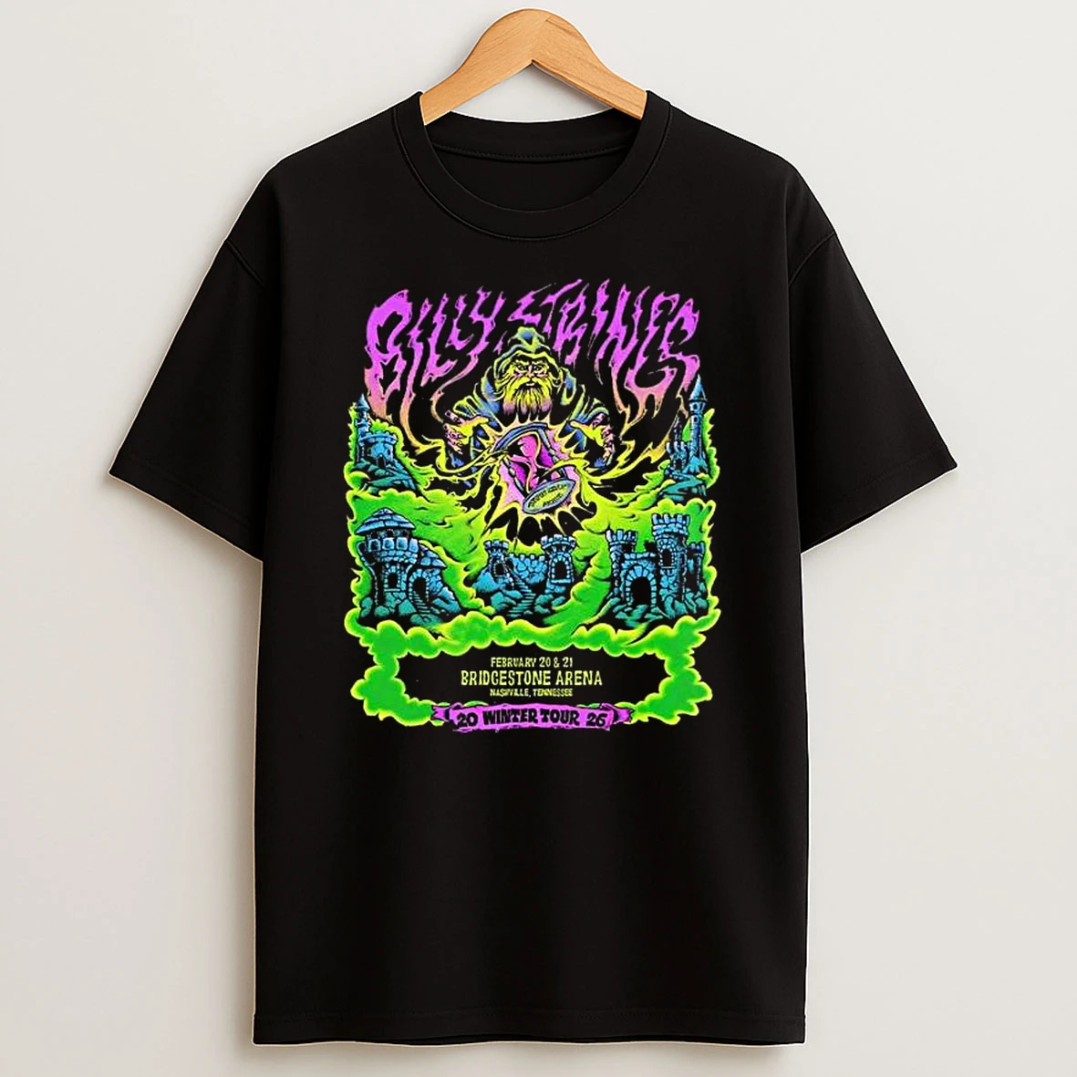 Vflippa Legendusashirt 20251224_094845 92_billy Strings Nashville Tennessee 2026 Winter Tour At Bridgestone Arena On February 20 And 21 2026 T Shirt