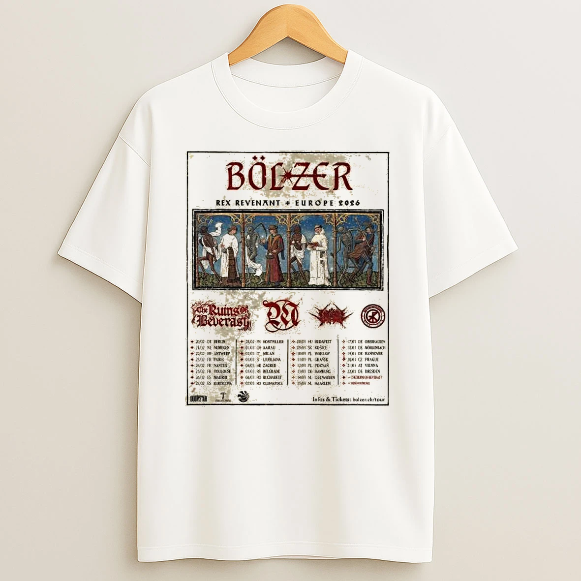 Vflippa Legendusashirt 20251224_094845 92_bolzer Rex Revenant European Tour 2026 T Shirt