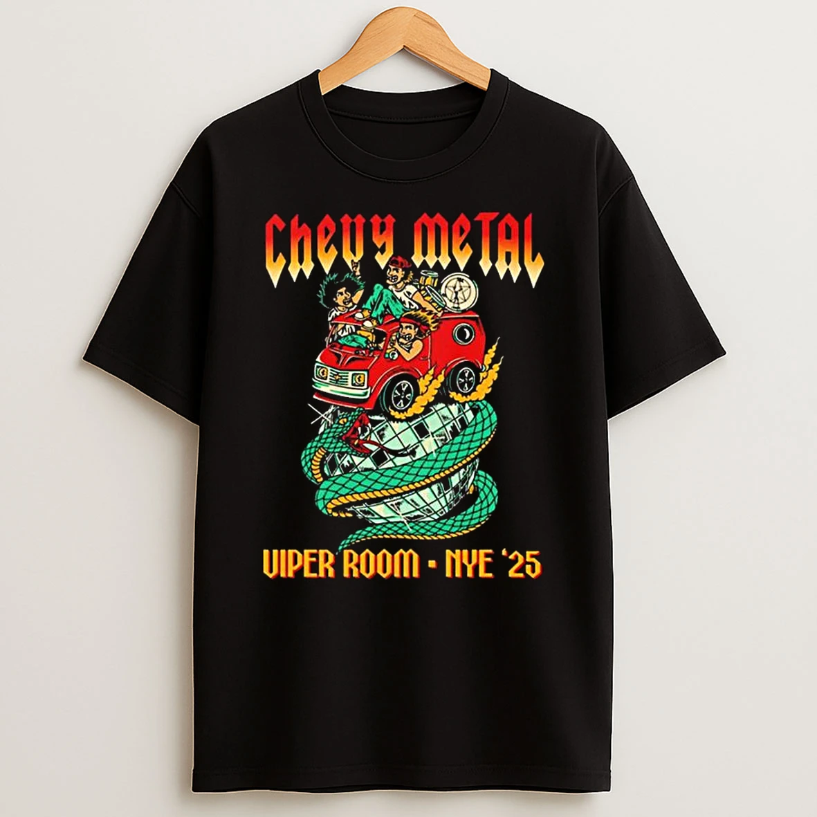 Vflippa Legendusashirt 20251224_094845 92_chevy Metal Viper Room New Years Eve 2025 T Shirt