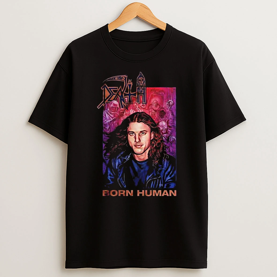 Vflippa Legendusashirt 20251224_094845 92_chuck Schuldiner Born Human The Life And Music Of Death Merch Death T Shirt