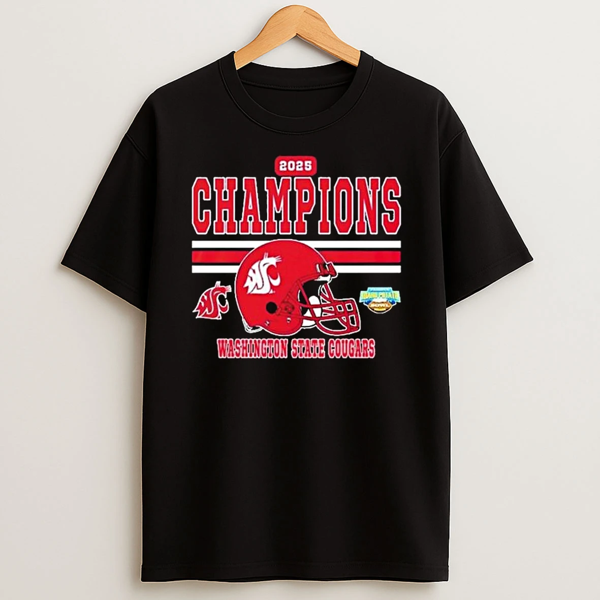 Vflippa Legendusashirt 20251224_094845 92_washington State Cougars Champions Famous Idaho Potato Bowl 2025 Helmet T Shirt