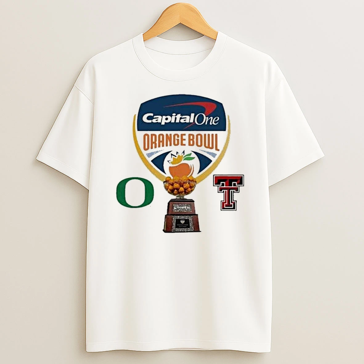 Vflippa Legendusashirt 20251224_122755 76_college Football Playoff Quarterfinal 2026 Oregon Ducks Vs Texas Tech Red Raiders Capital One Orange Bowl Matchup On January 1 2026 T Shirt