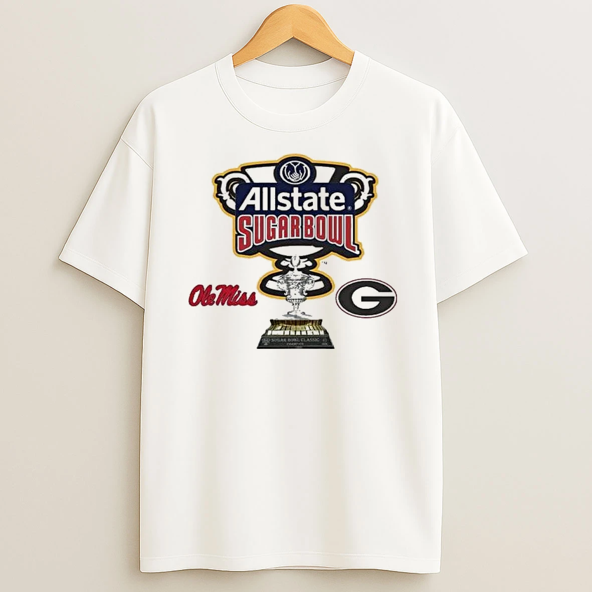Vflippa Legendusashirt 20251224_122755 76_college Football Playoff Quarterfinal Ole Miss Rebels Vs Georgia Bulldogs Matchup 2026 Allstate Sugar Bowl On January 1 2026 T Shirt