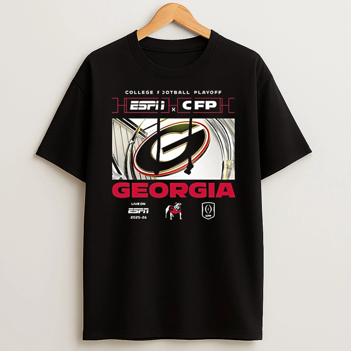 Vflippa Legendusashirt 20251224_122755 76_georgia Bulldogs Espn X Cfp Window T Shirt