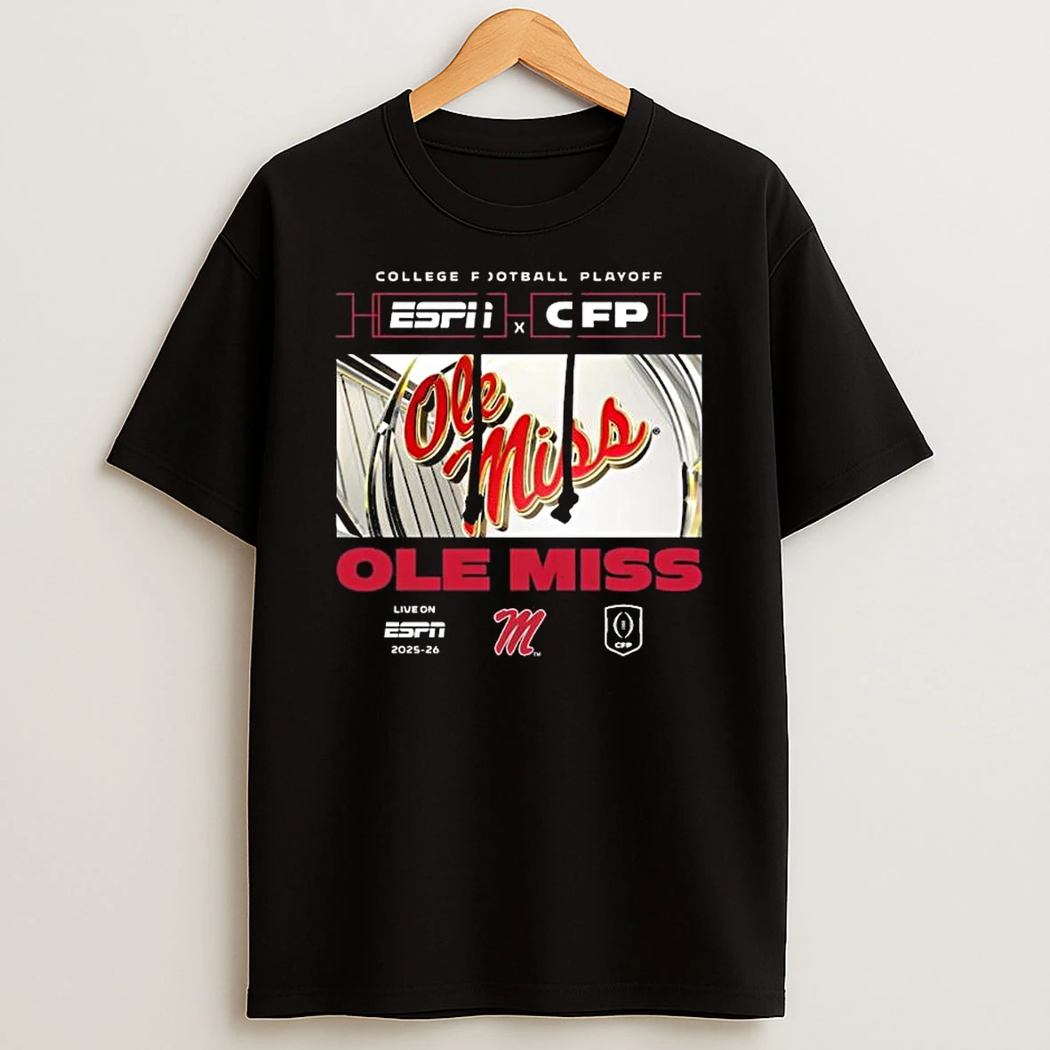 Vflippa Legendusashirt 20251224_122755 76_ole Miss Rebels Espn X Cfp Window T Shirt