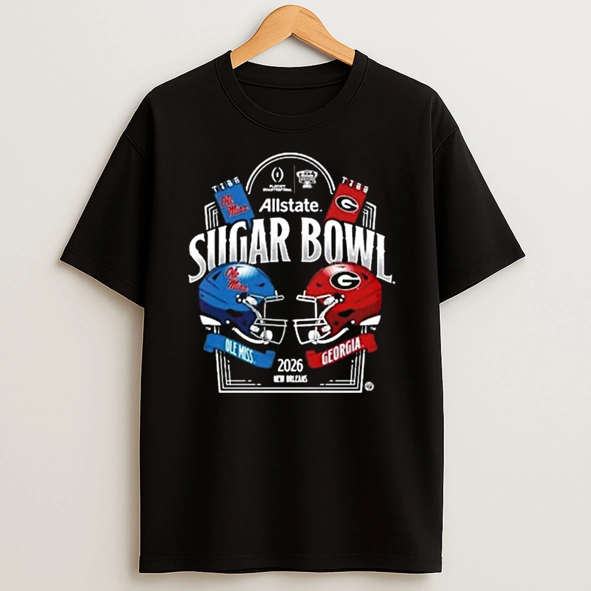 Vflippa Legendusashirt 20251224_122755 76_ole Miss Rebels Vs Georgia Bulldogs Playoff Quarterfinal Allstate Sugar Bowl 2026 New Orleans T Shirt
