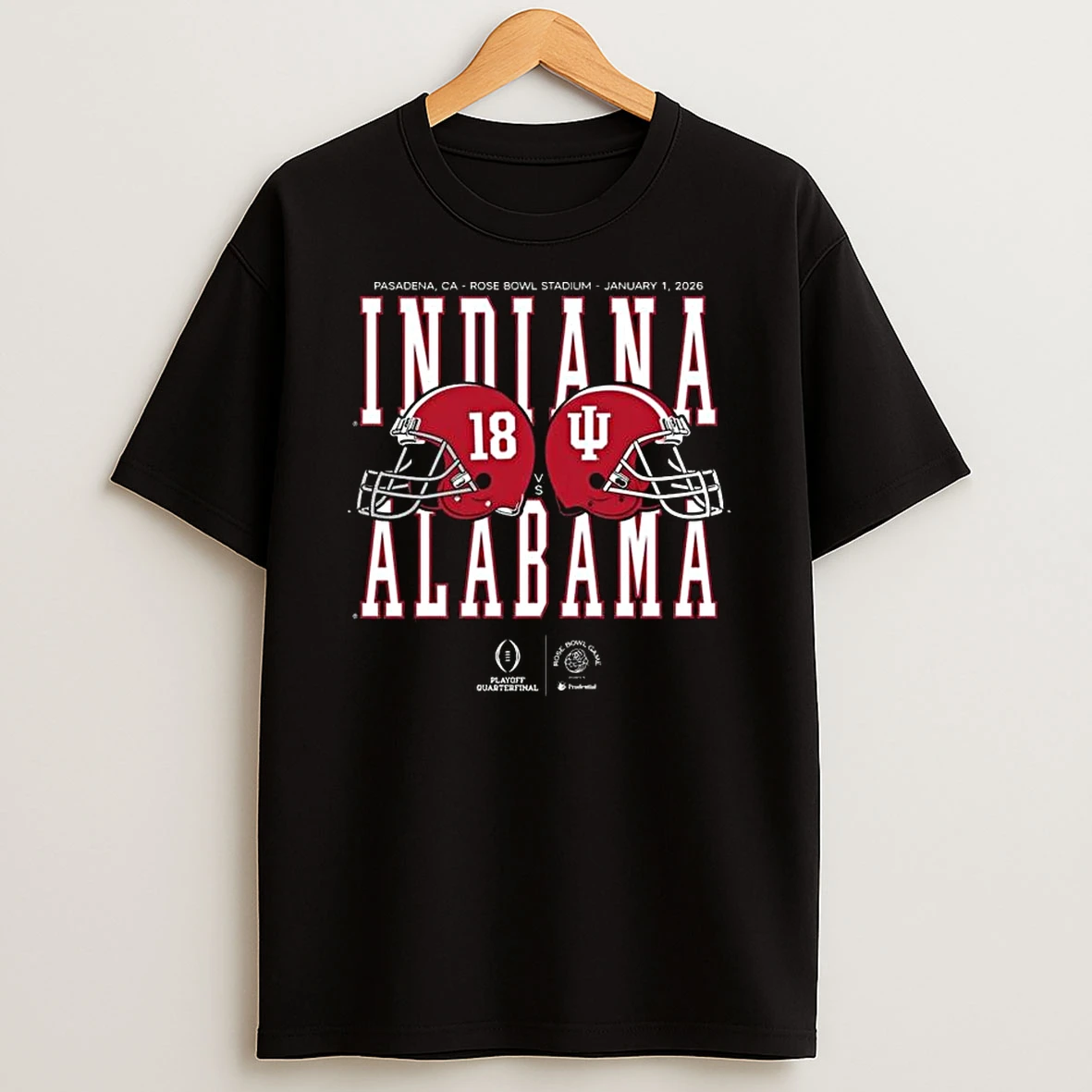 Vflippa Legendusashirt 20251224_125315 33_rose Bowl Game 2026 Alabama Crimson Tide Vs Indiana Hoosiers Helmet Matchup T Shirt