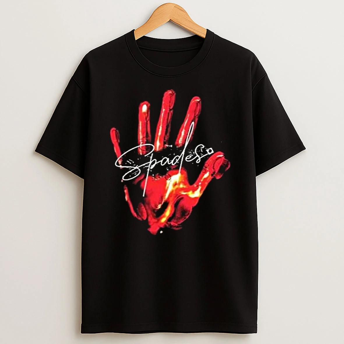Vflippa Legendusashirt 20251224_125315 33_spades Fiery Grip Statement T Shirt