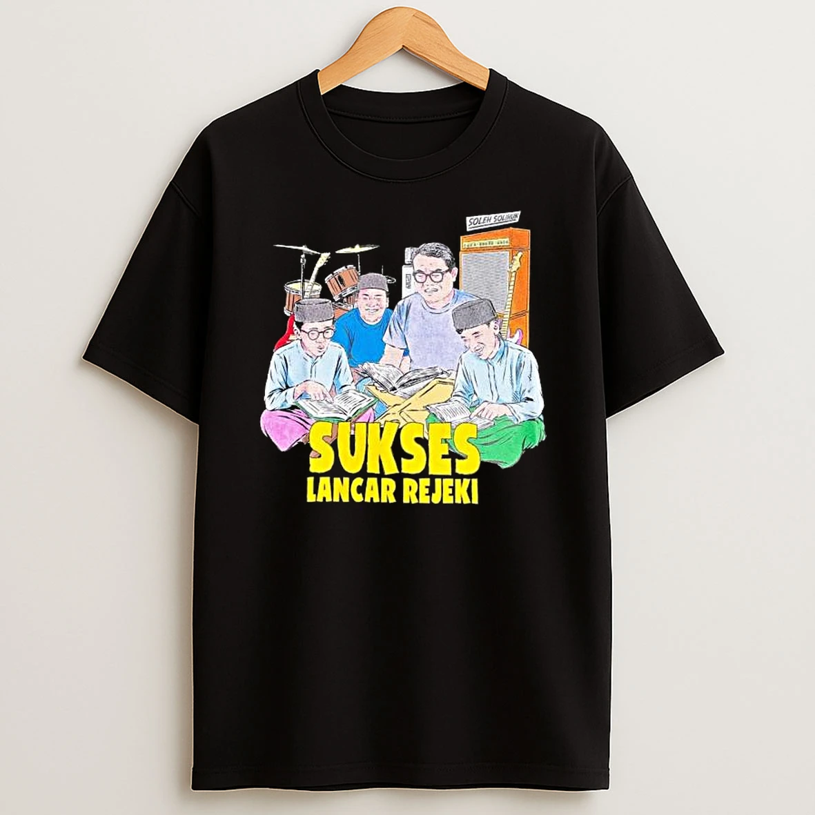 Vflippa Legendusashirt 20251224_125315 33_sukses Lancar Rejeki X Soleh Solihub Punk Tapi Ngaji T Shirt