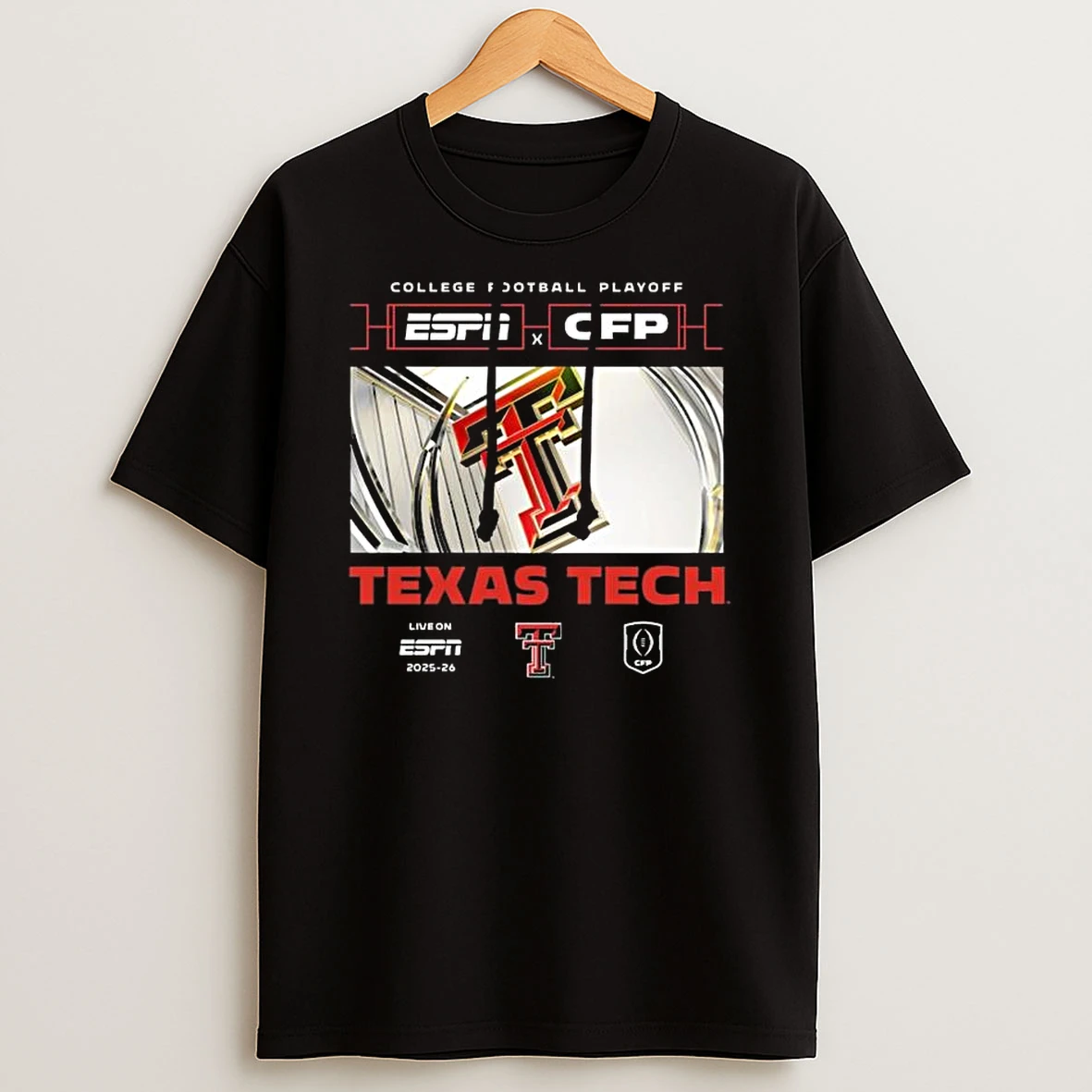 Vflippa Legendusashirt 20251224_125315 33_texas Tech Red Raiders Espn X Cfp Window T Shirt