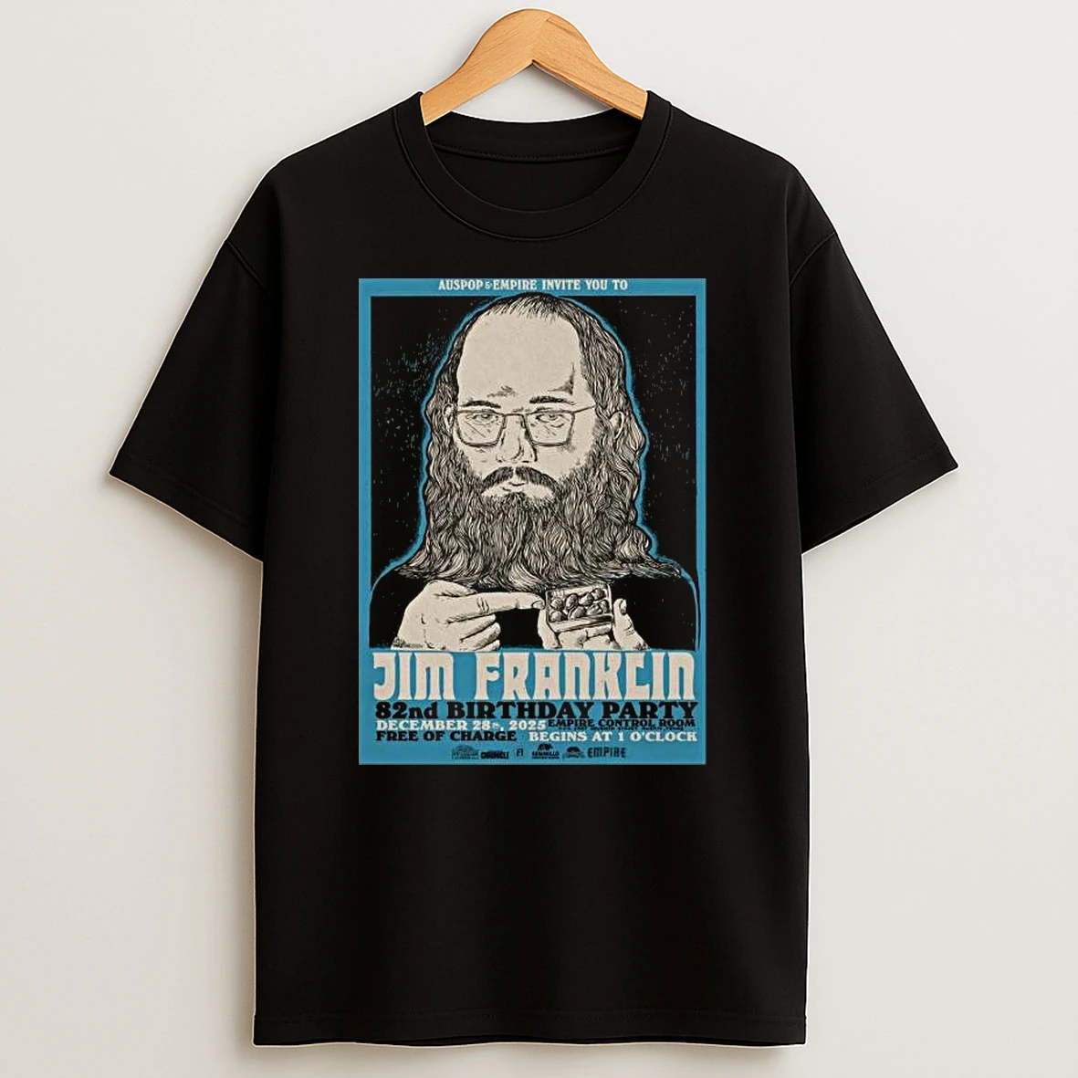 Vflippa Legendusashirt 20251225_094534 41_jim Franklin December 28 2025 82nd Birthday T Shirt