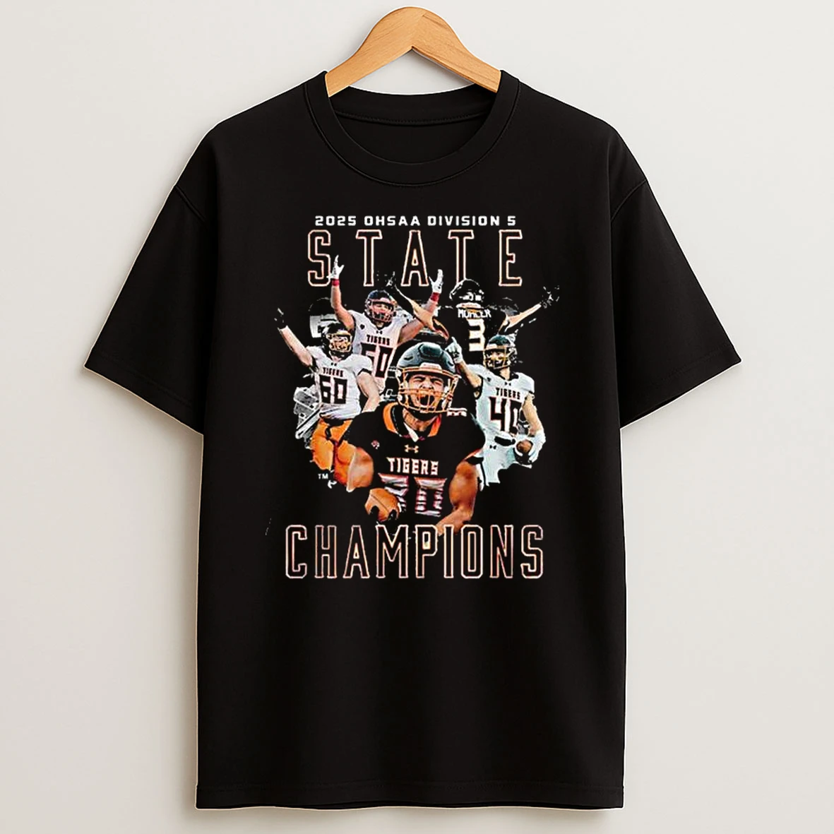 Vflippa Legendusashirt 20251225_094534 41_liberty Center Tigers Football 2025 State Champions High School T Shirt