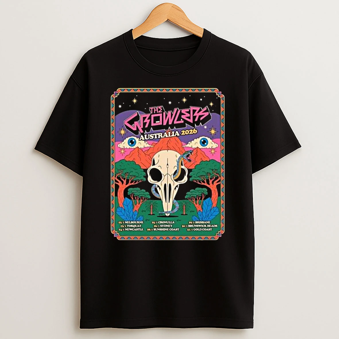 Vflippa Legendusashirt 20251225_094534 41_the Growlers Australia 2026 Tour Schedule Dates T Shirt