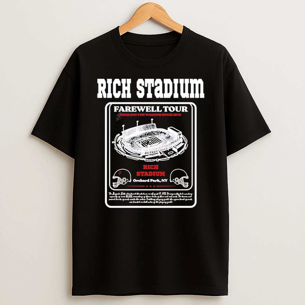 Vflippa Nowbestshirt 20251209_123350 23_buffalo Bills Rich Stadium Farewell 2025 T Shirt
