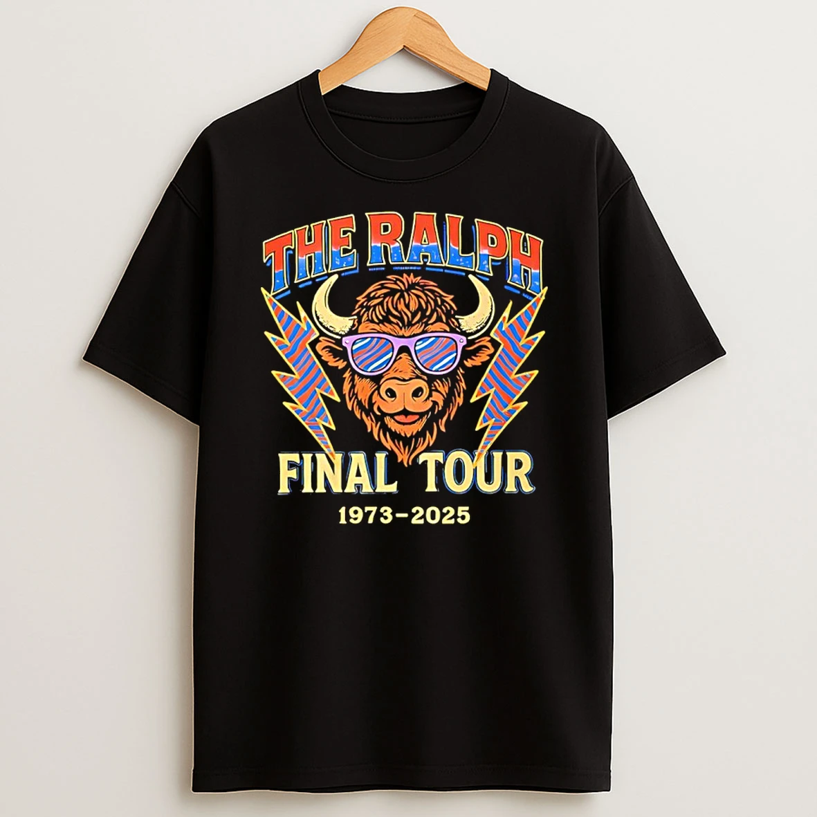 Vflippa Nowbestshirt 20251209_123350 23_buffalo Bills The Ralph Final Tour 1973 2025 T Shirt