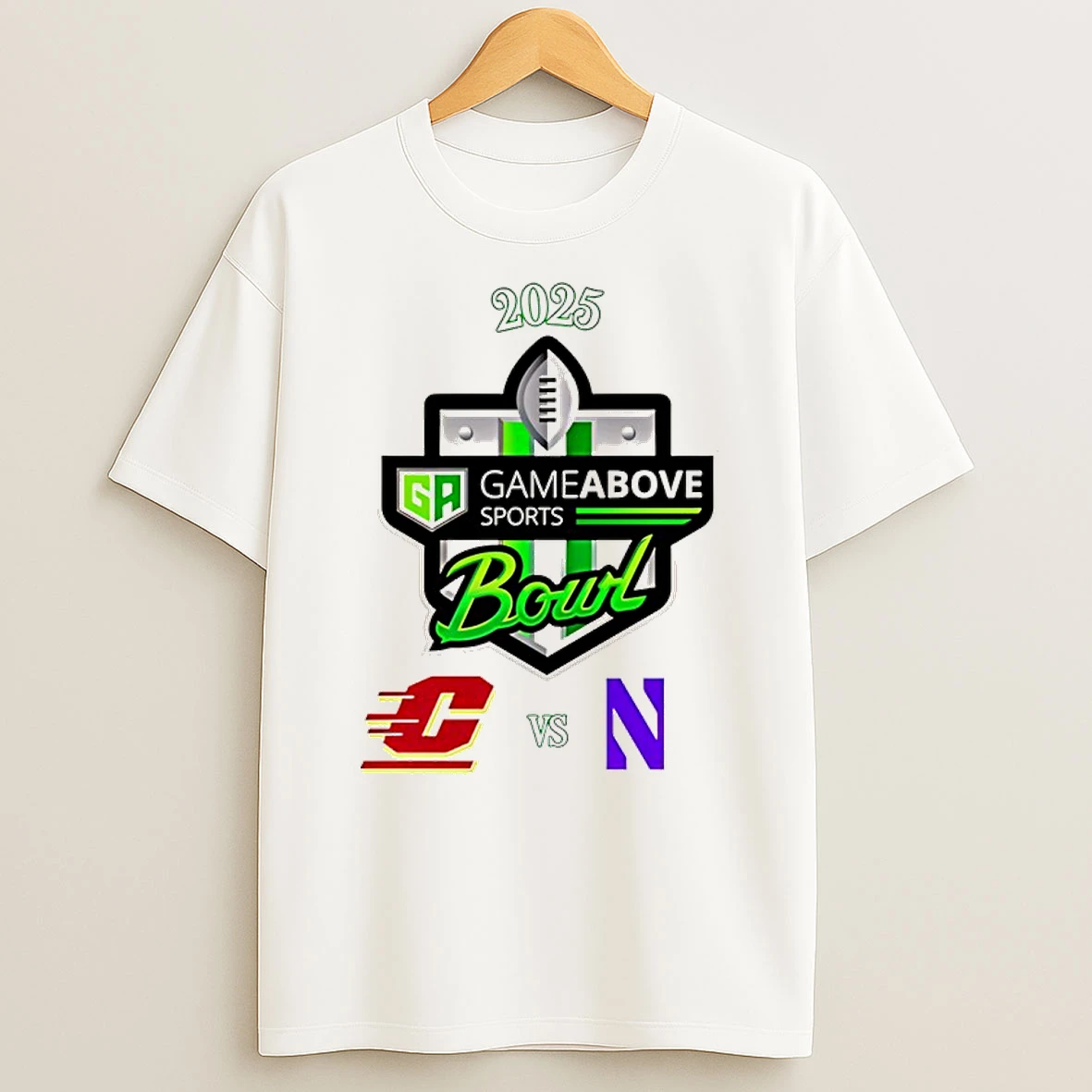 Vflippa Nowbestshirt 20251209_130203 95_gameabove Sports Bowl 2025 Central Michigan Vs Northwestern T Shirt
