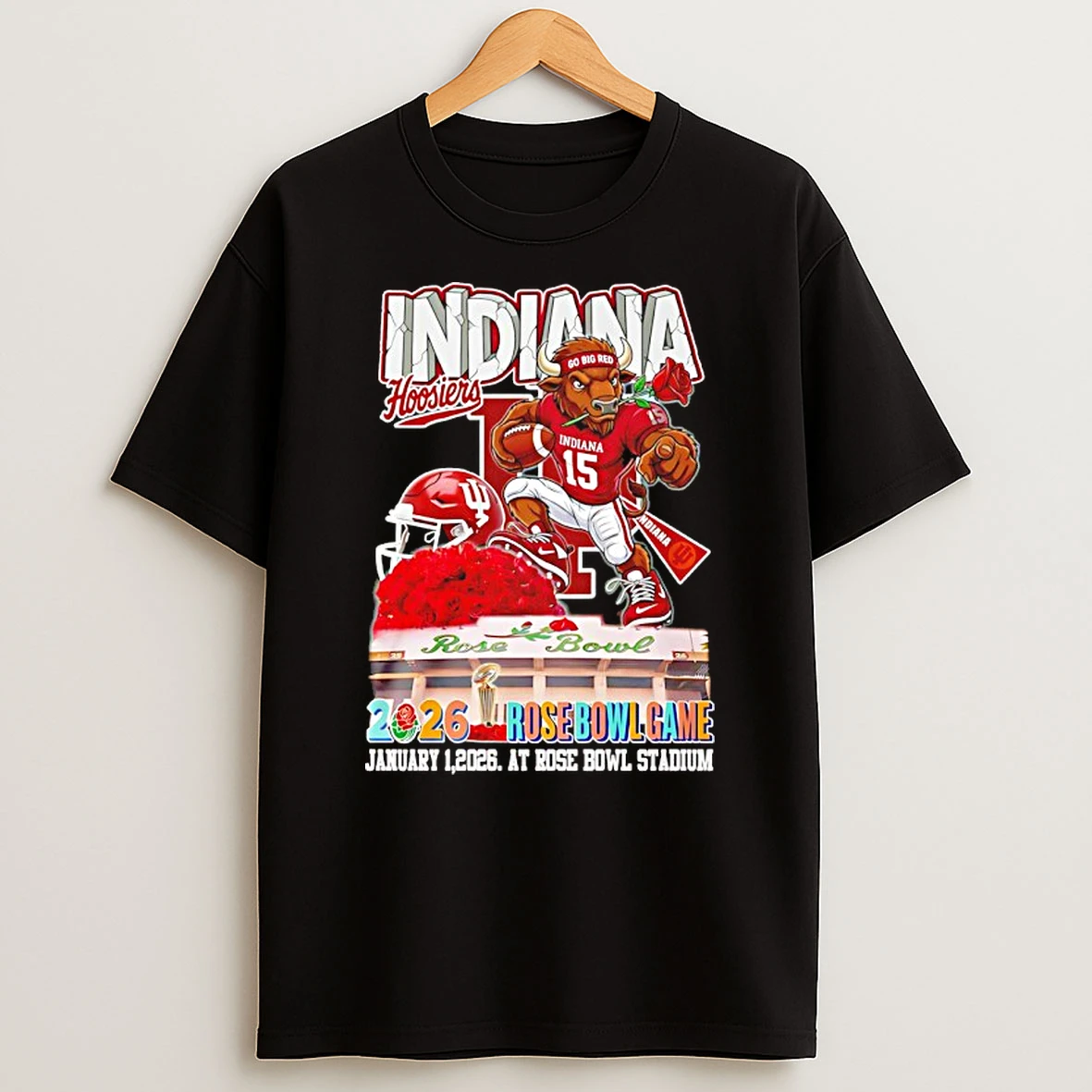 Vflippa Nowbestshirt 20251209_130203 95_indiana Hoosiers 2026 Rose Bowl Game Mascot T Shirt