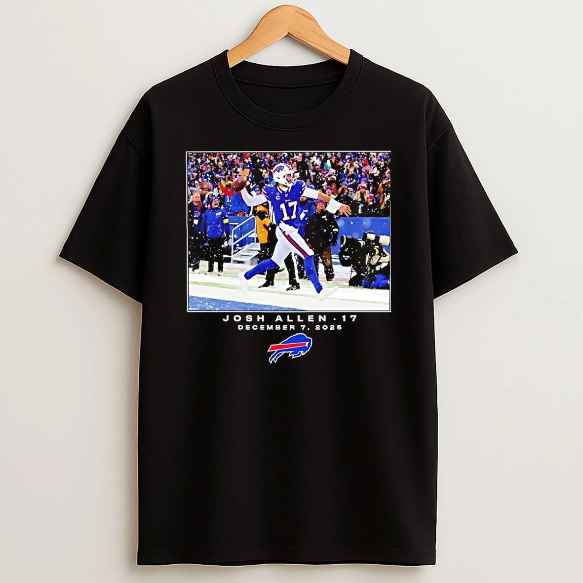 Vflippa Nowbestshirt 20251209_130203 95_josh Allen Buffalo Bills Nfl Flash Features Week 14 2025 T Shirt
