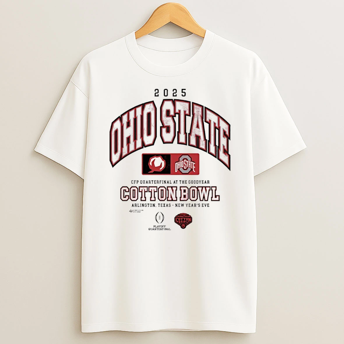 Vflippa Nowbestshirt 20251209_130203 95_ohio State Buckeyes 2025 Goodyear Cotton Bowl Classic T Shirt