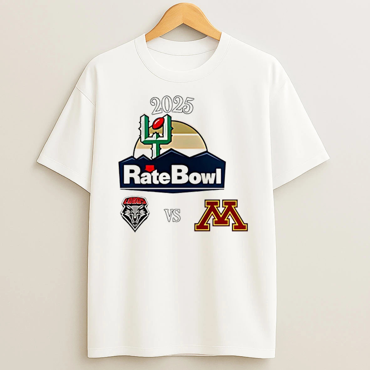 Vflippa Nowbestshirt 20251209_130203 95_rate Bowl 2025 New Mexico Vs Minnesota T Shirt