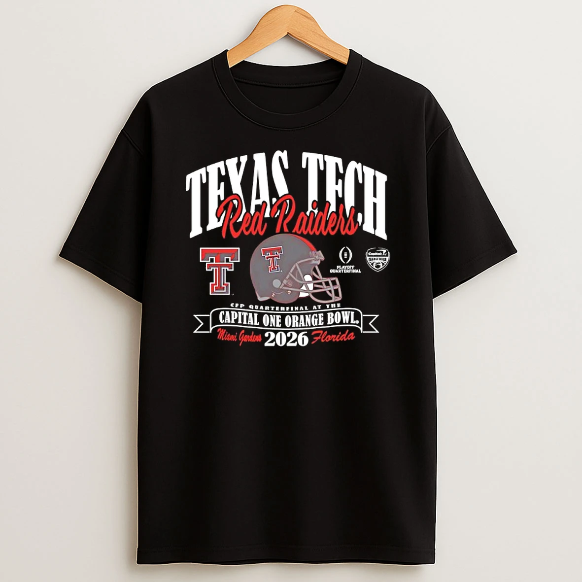Vflippa Nowbestshirt 20251209_130203 95_texas Tech Red Raiders College Football Playoff 2026 Capital One Orange Bowl T Shirt