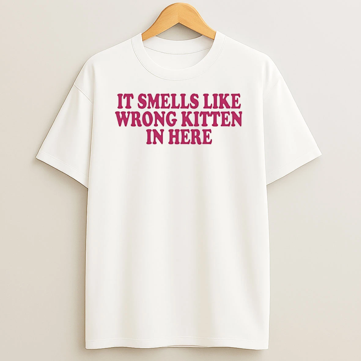Vflippa Nowbestshirt 20251210_135131 31_it Smells Like Wrong Kitten In Here T Shirt
