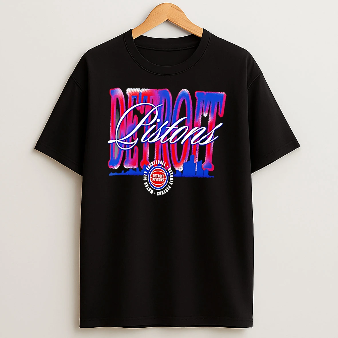Vflippa Schmidtstee 20251222_104542 297_detroit Pistons Chrome Legacy 2026 Logo T Shirt