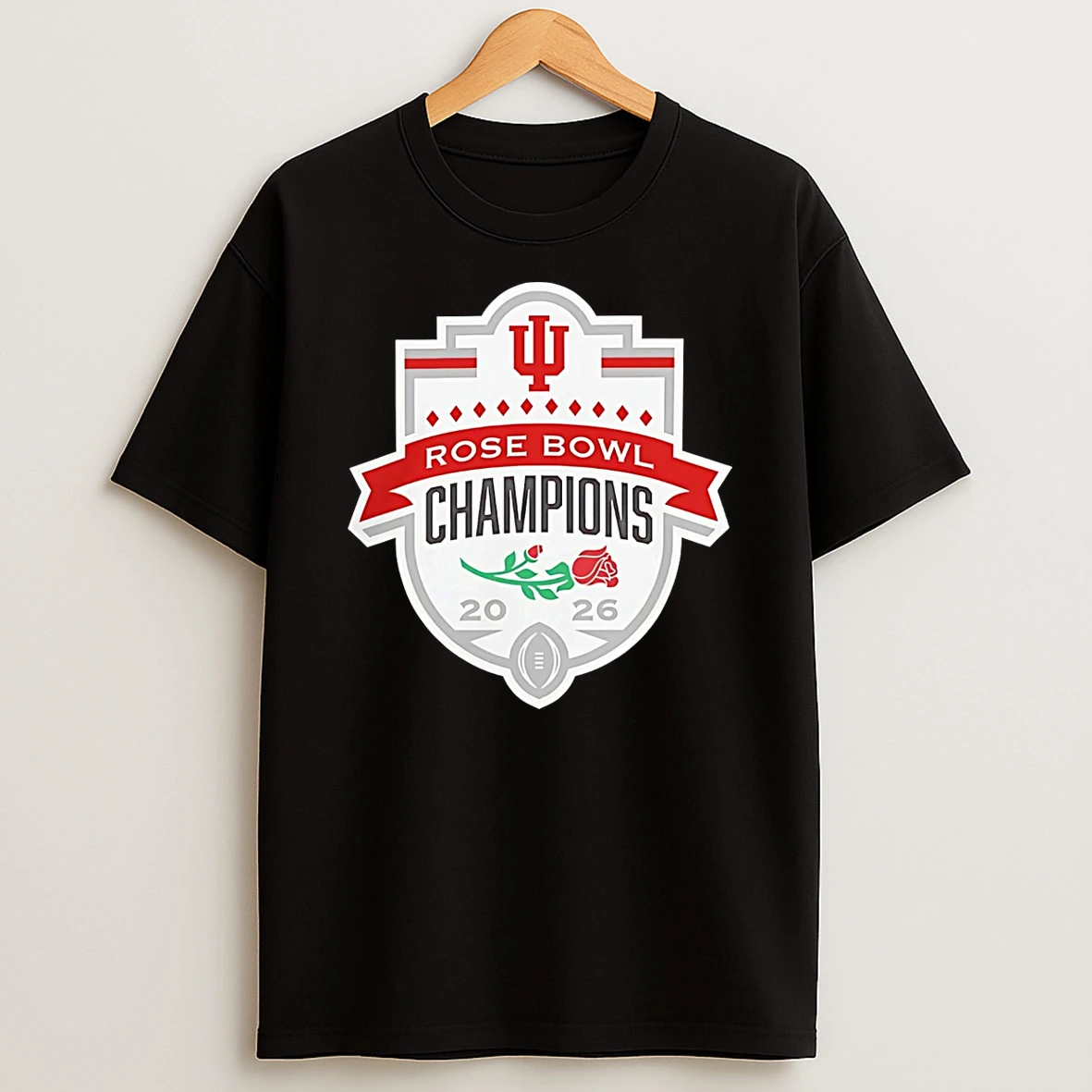 Vflippa Schmidtstee 20251222_104542 297_indiana Hoosiers 2026 Rose Bowl Champions Graphic T Shirt