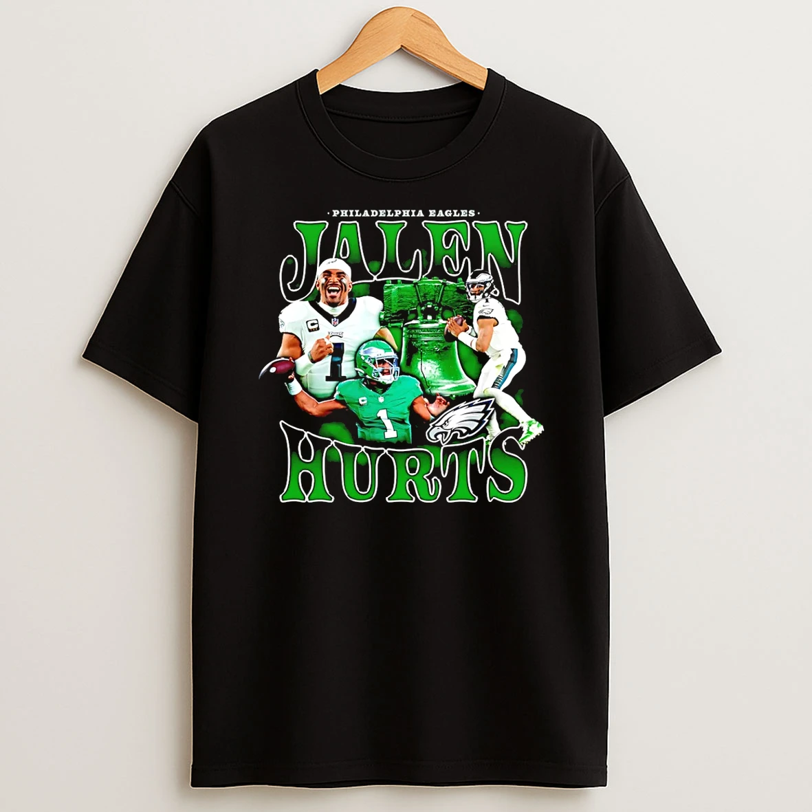 Vflippa Schmidtstee 20251222_104542 297_jalen Hurts Philadelphia Eagles Notorious Graphic T Shirt