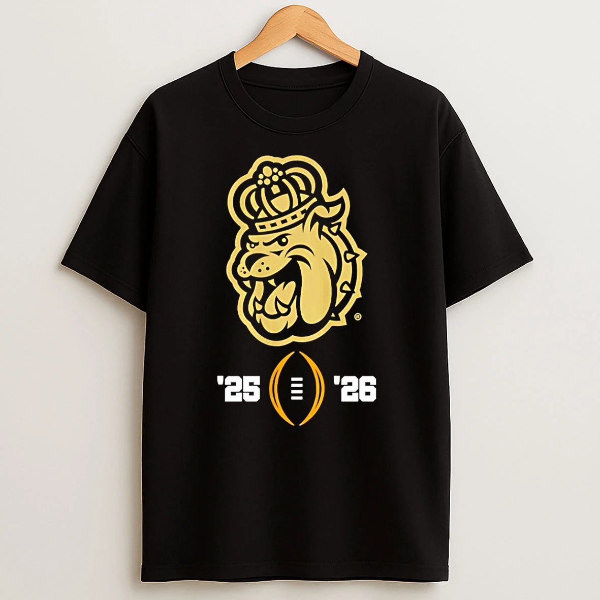 Vflippa Schmidtstee 20251222_104542 297_james Madison Dukes Jmu 2025 26 College Football Playoff Logo T Shirt