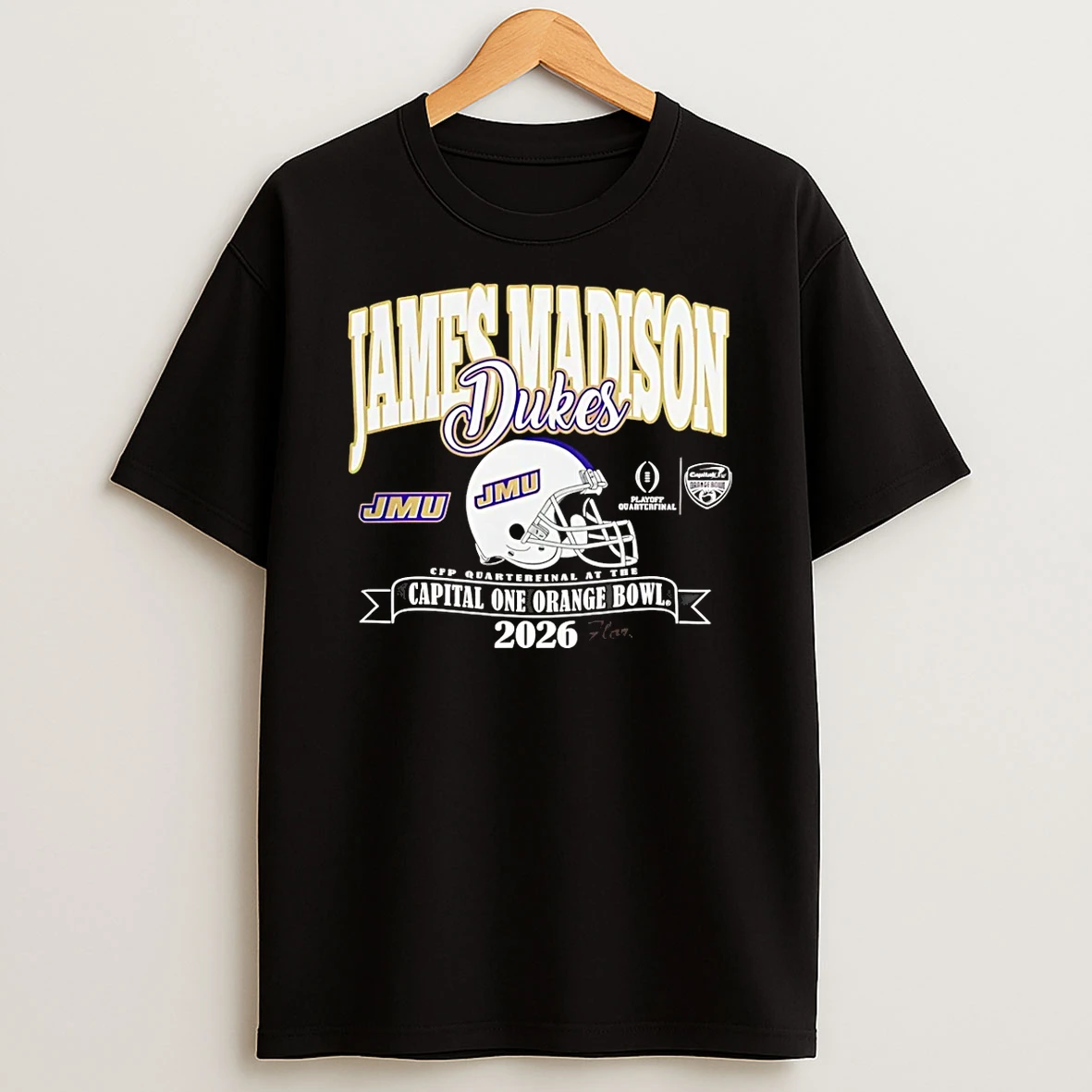 Vflippa Schmidtstee 20251222_104542 297_james Madison Dukes Orange Bowl 2026 Cfp T Shirt
