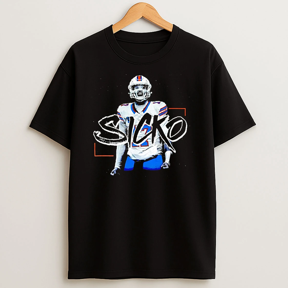 Vflippa Schmidtstee 20251222_104542 297_josh Allen Buffalo Bills Sicko T Shirt