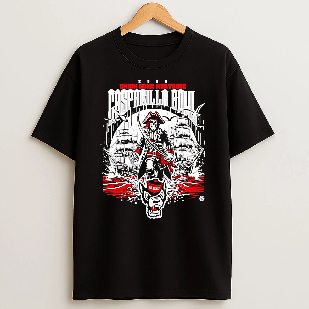 Vflippa Schmidtstee 20251222_104542 297_nc State Wolfpack 2025 Gasparilla Bowl Champions Graphic T Shirt