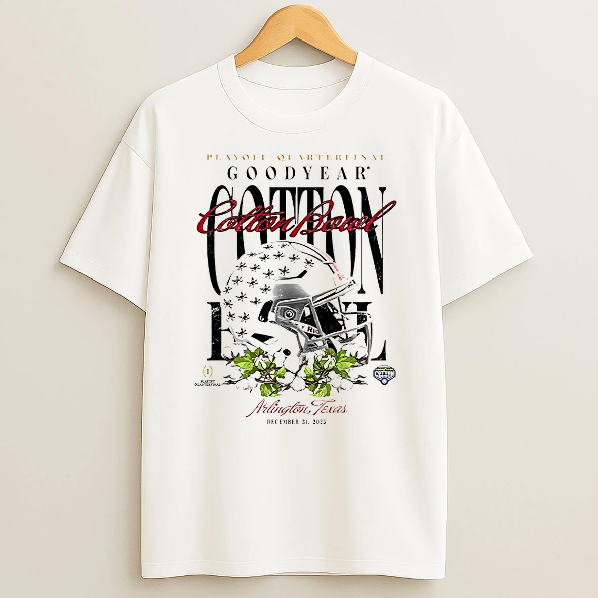 Vflippa Schmidtstee 20251222_104542 297_ohio State Buckeyes 2025 Goodbyer Cotton Bowl Helmet T Shirt