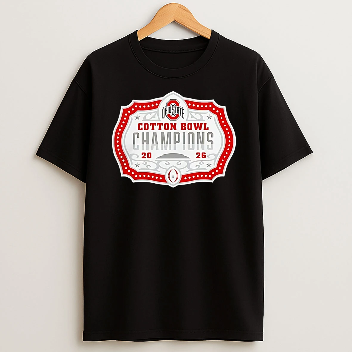 Vflippa Schmidtstee 20251222_104542 297_ohio State Buckeyes Football 2026 Cotton Bowl Champions T Shirt