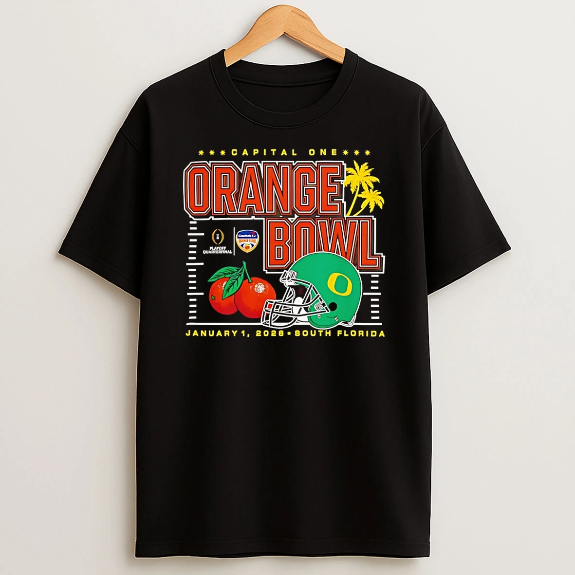 Vflippa Schmidtstee 20251222_104542 297_oregon Ducks 2026 Orange Bowl Helmet T Shirt