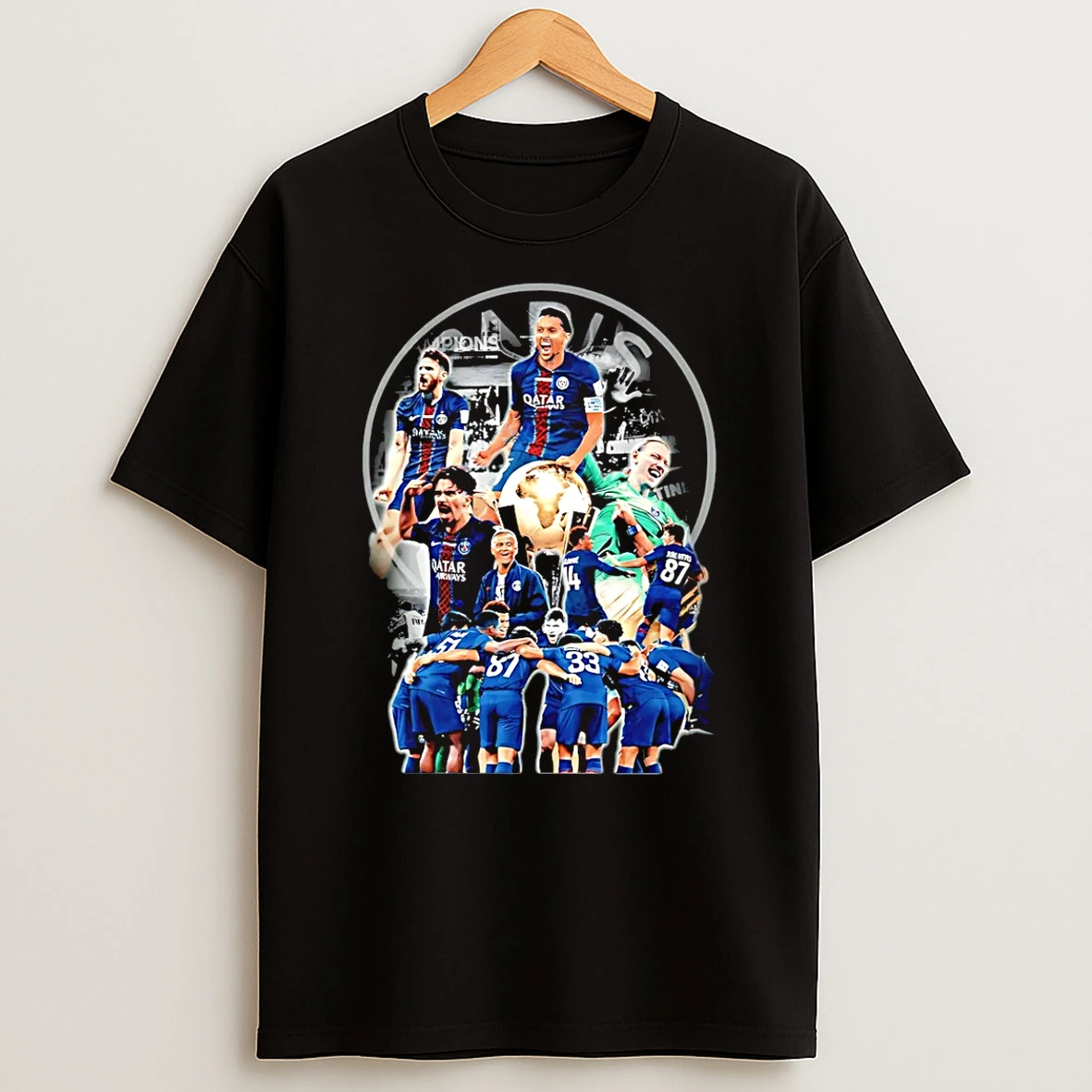 Vflippa Schmidtstee 20251222_104542 297_psg 2025 Intercontinental Cup Champions Celebration T Shirt