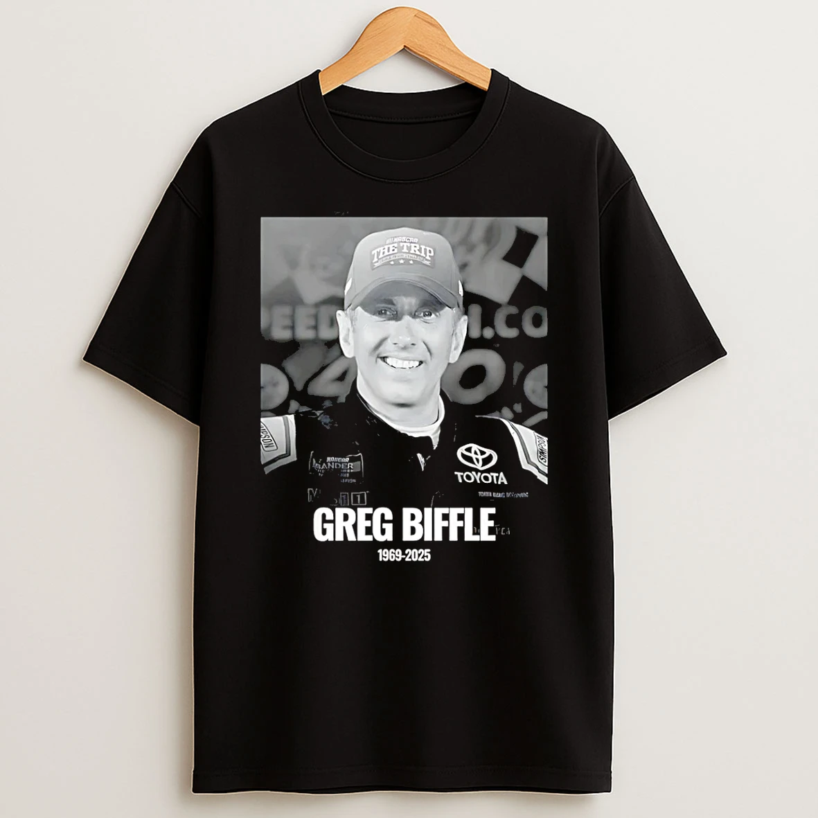 Vflippa Schmidtstee 20251222_104542 297_rip Greg Biffle 1969 2025 T Shirt