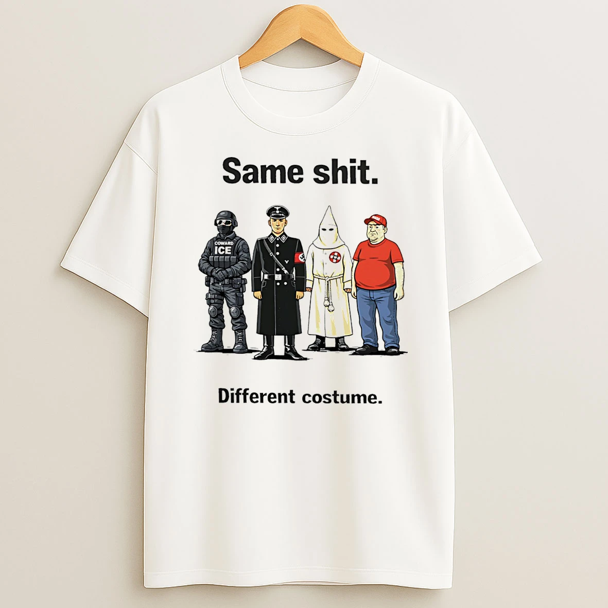 Vflippa Schmidtstee 20251222_104542 297_same Shit Different Costume Ice Maga T Shirt