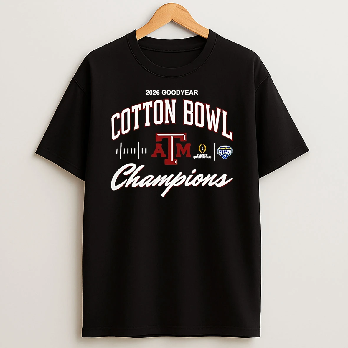 Vflippa Schmidtstee 20251222_104542 297_texas Am Aggies 2026 Cotton Bowl Champions Classic T Shirt