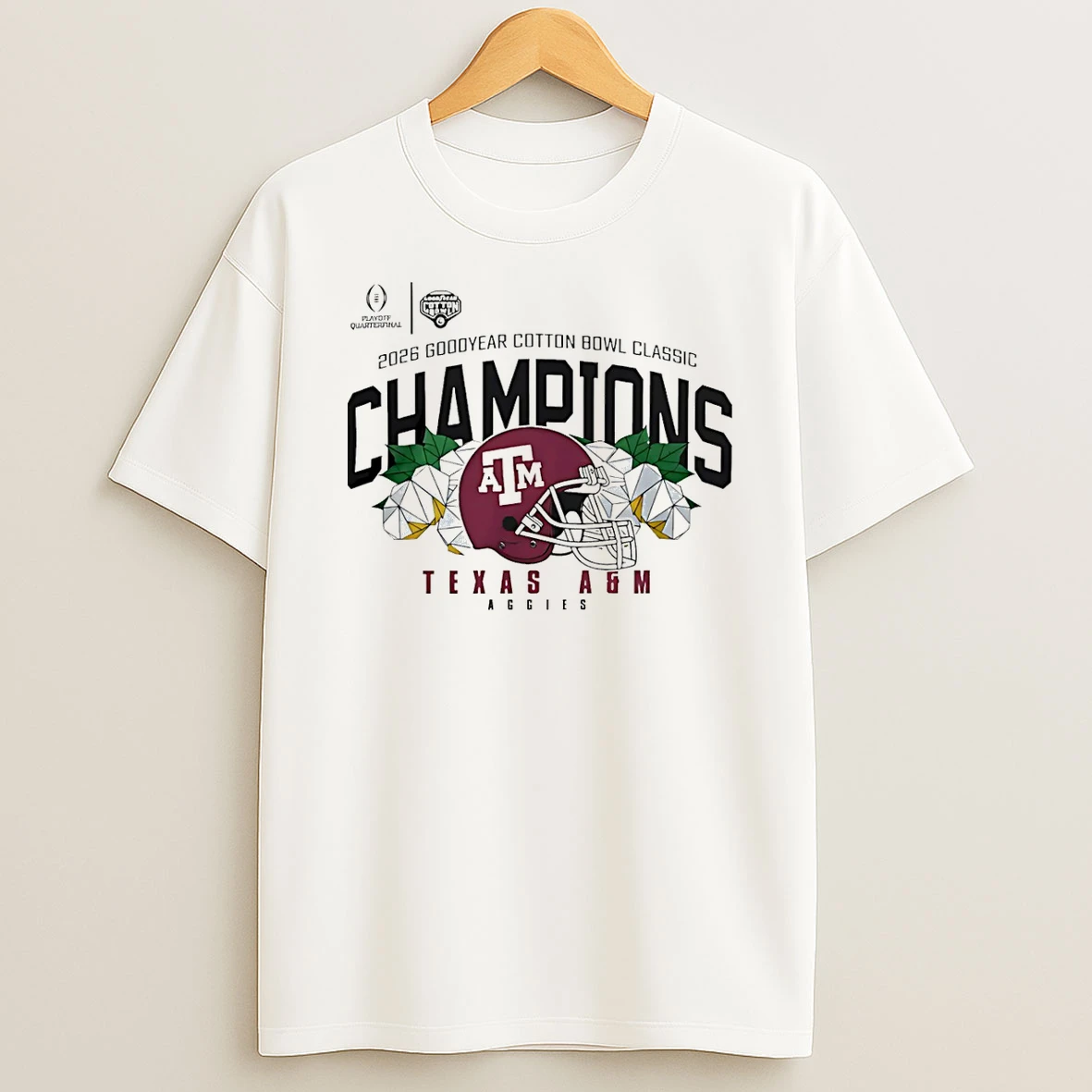 Vflippa Schmidtstee 20251222_104542 297_texas Am Aggies Football 2026 Cotton Bowl Champions T Shirt