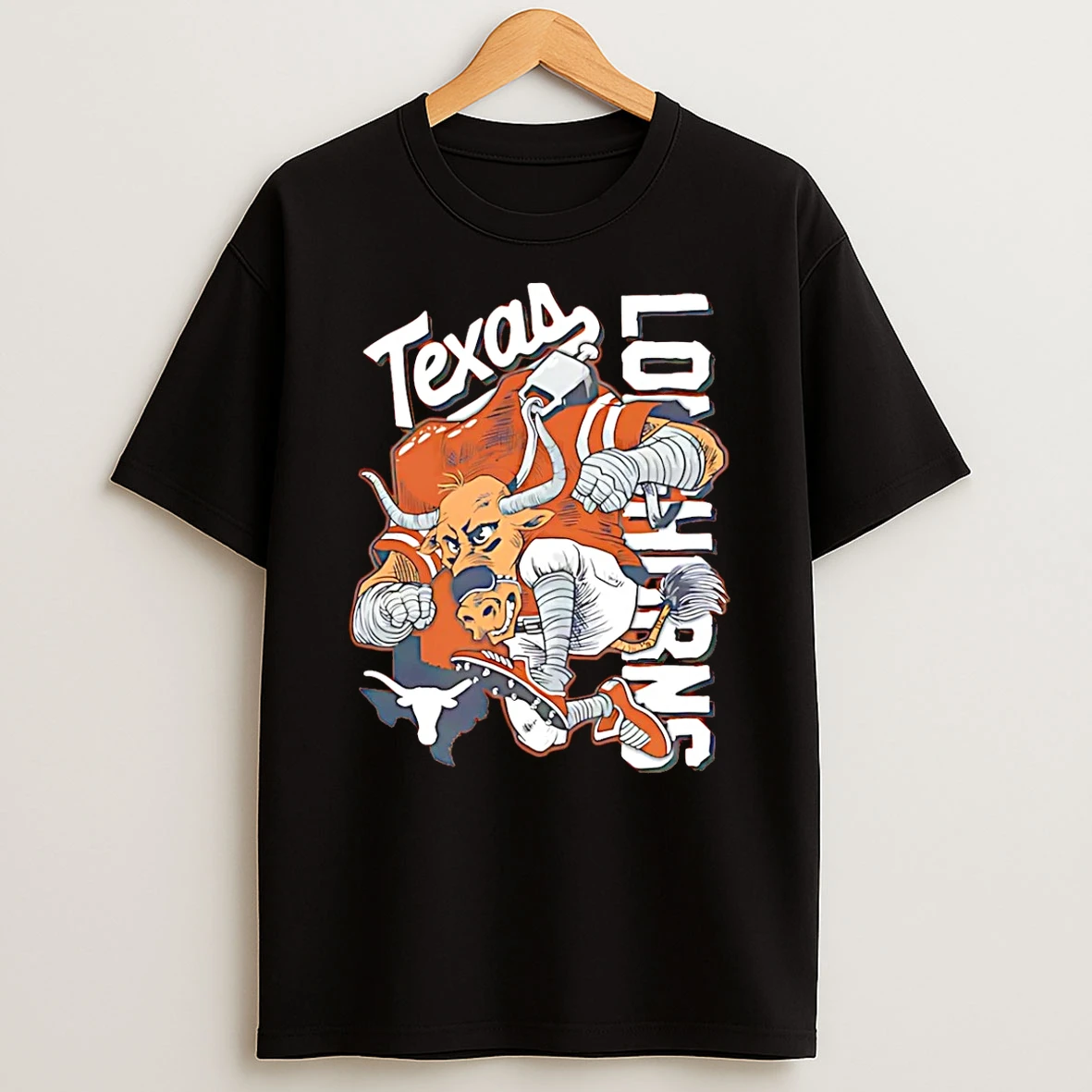 Vflippa Schmidtstee 20251222_104542 297_texas Longhorns Mascot Running 26 T Shirt
