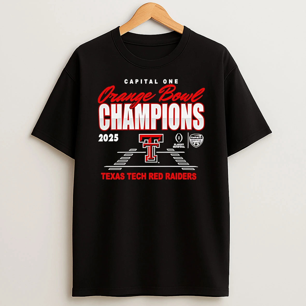 Vflippa Schmidtstee 20251222_104542 297_texas Tech Red Raiders 2026 Orange Bowl Champions Classic T Shirt